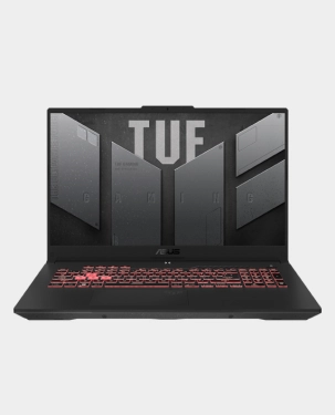ASUS TUF Gaming A17 / FA707RM-HX027W / AMD Ryzen R7-6800H / 16GB RAM / 1TB SSD / 6GB NVIDIA GeForce RTX 3060 / 17.3-inch FHD (1920×1080) 144Hz / English Arabic Keyboard / Windows 11 Home – Jaeger Gray