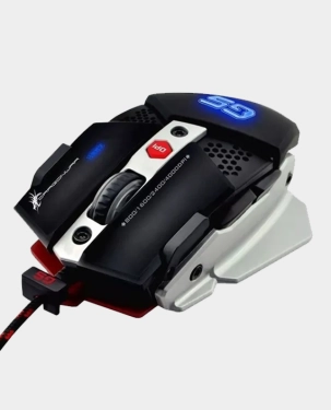 Dragon War Warlord G5 Gaming Mouse 4000 DPI – Black
