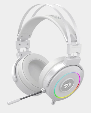 Redragon Lamia 2 H320W RGB Wired Gaming Headset | 3D Sound Effect | 7.1 Surround Sound | RGB Backlighting - White